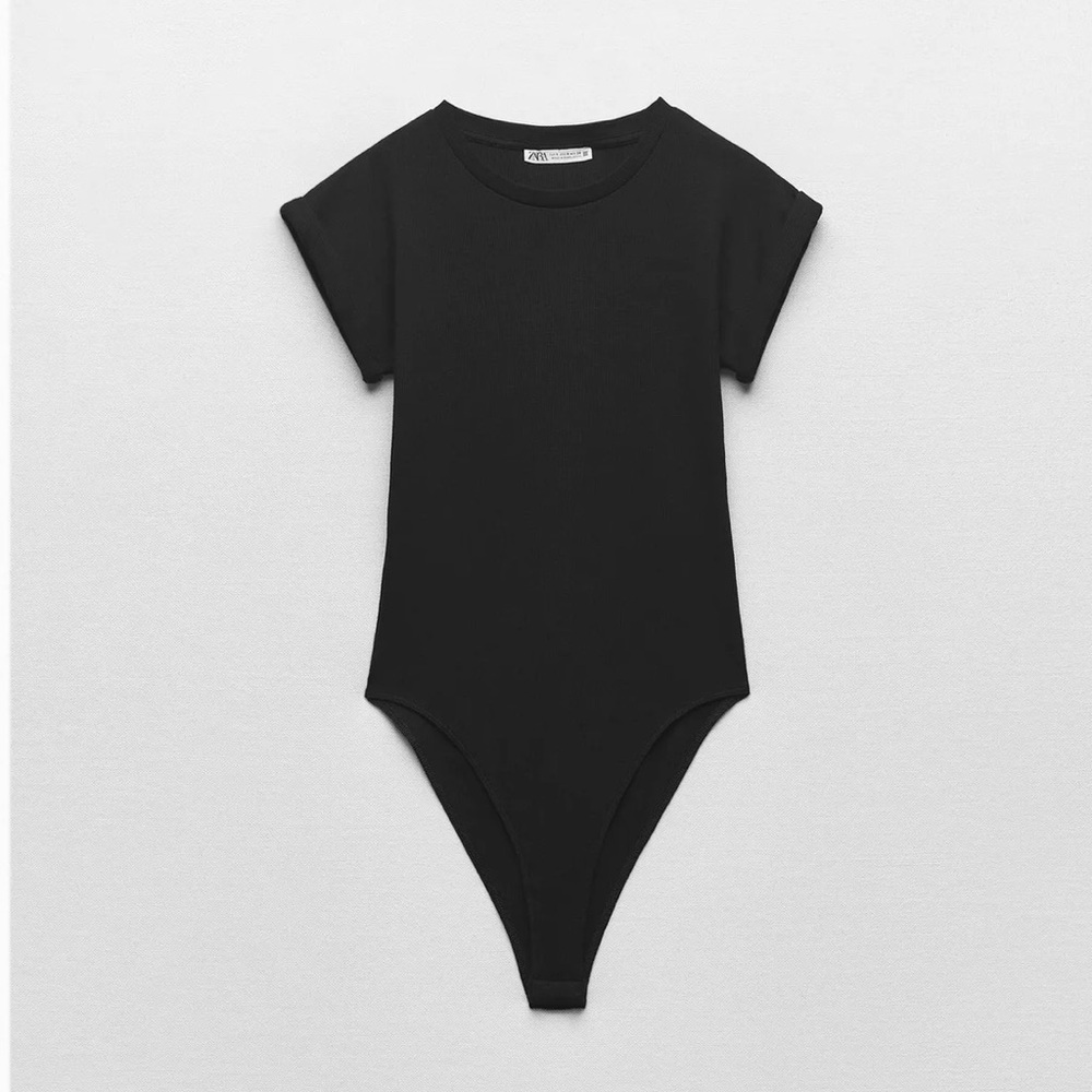 Zara Black Women's Bodysuit